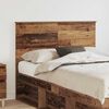 vidaXL T&ecirc;te de lit Bois Ancien 135 cm Bois d'ing&eacute;nierie