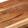 vidaXL Meuble TV 120x30x40 cm Bois d'acacia massif