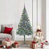 vidaXL Sapin de No&euml;l artificiel avec 300 LED Vert 180 cm PVC et Acier