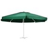 vidaXL Tissu de remplacement pour parasol d'ext&eacute;rieur Vert 610 cm