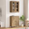 vidaXL Haut Armoire Ch&ecirc;ne artisanal 69,5 x 34 x 180 cm