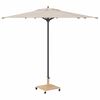 vidaXL Pied de parasol Bois Clair 45 x 45 x 31,5 cm