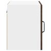 vidaXL Armoire de cuisine avec porte 2 pcs Ch&ecirc;ne brun 40 x 31 x 40 cm