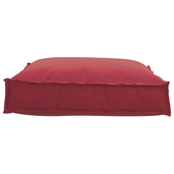 vidaXL Coussin Bordeaux 70 x 70 x 12 cm Tissu Oxford