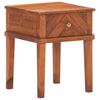 vidaXL Table de chevet 40x40x50 cm Bois d'acacia massif