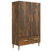 vidaXL Buffet haut Ch&ecirc;ne fum&eacute; 70x31x115 cm Bois d'ing&eacute;nierie