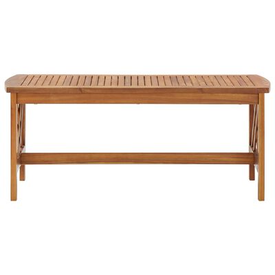 vidaXL Table basse 102x50x43 cm Bois d'acacia solide