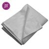vidaXL B&acirc;che 260 g/m&sup2; 6x8 m Gris PEHD