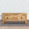 vidaXL Table basse 90x45x35 cm Bois de manguier massif