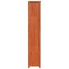 vidaXL Biblioth&egrave;que Cire marron 80 x 35 x 183 cm Bois de pin massif
