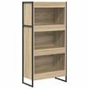 vidaXL Biblioth&egrave;que 60 x 30 x 121 cm Bois d'ing&eacute;nierie Sonoma