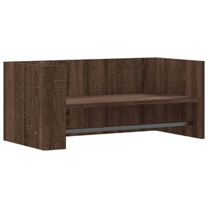 vidaXL &Eacute;tag&egrave;re murale ch&ecirc;ne marron 70,5x35x30,5 cm bois d'ing&eacute;nierie