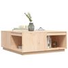 vidaXL Table basse 100x101x40,5 cm Bois massif de pin