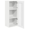 vidaXL Armoire suspendue Blanc 40 x 31 x 100 cm Bois d'ing&eacute;nierie