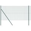 vidaXL Cl&ocirc;ture en fils soud&eacute;s pour fixation au sol 25 x 1 m Vert