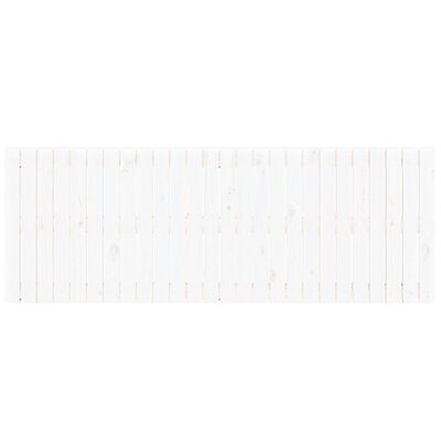 vidaXL Tête de lit murale Blanc 166x3x60 cm Bois massif de pin