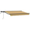 vidaXL Cadre de store manuel avec LEDs 3,5 x 2 m