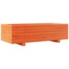 vidaXL Jardini&egrave;re cire marron 90x40x26,5 cm bois de pin massif