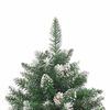 vidaXL Sapin de No&euml;l artificiel Vert 150 cm PVC, plastique et acier