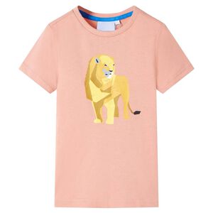 T-shirt pour enfants orange clair 116