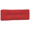 vidaXL Coussins de palette lot de 7 rouge tissu