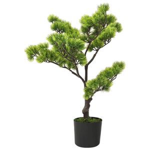 vidaXL Bonsa&iuml; de pin artificiel avec pot 60 cm Vert