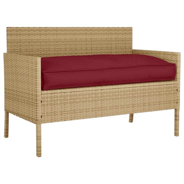 vidaXL Coussin Bordeaux 80 x 80 x 52 cm Tissu Oxford