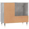 vidaXL Armoire de salle de bain gris béton 65x33x60 cm