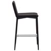 vidaXL Ensemble de bar 3 pcs Similicuir Marron