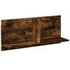 vidaXL Armoire murale 70x16,5x30 cm ch&ecirc;ne fum&eacute; bois d'ing&eacute;nierie