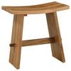 vidaXL Tabouret de salle de bain Marron 50 x 29,5 x 50,5 cm