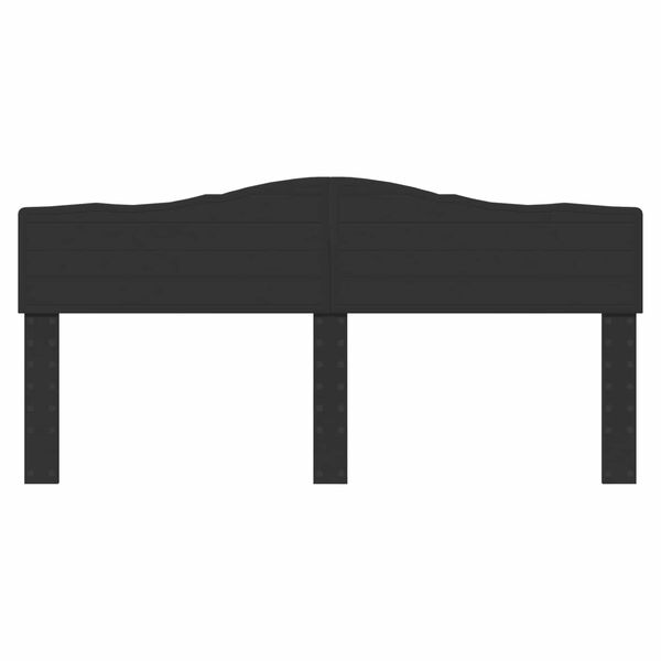 vidaXL T&ecirc;te de lit Ch&ecirc;ne noir 200 cm Bois d'ing&eacute;nierie