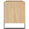 vidaXL Armoire à disques chêne sonoma 74,5x38x48 cm bois d'ingénierie