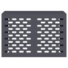 vidaXL Housse de climatiseur Anthracite 90 x 40 x 60 cm Acier