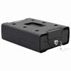vidaXL Coffre de voiture avec verrouillage Noir 22 x 16 x 7 cm Acier