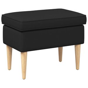 vidaXL Pouf 55 x 35 x 41 cm Contreplaqu&eacute; 100 % polyester