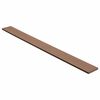 vidaXL Planche de terrasse 6 pcs Marron Clair WPC