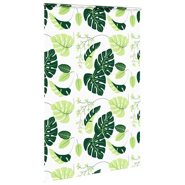 vidaXL Store enrouleur de douche avec cassette largeur du tissu 146 cm