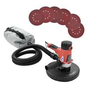vidaXL Ponceuse pour cloison s&egrave;che avec fonction d'aspiration 1200 W