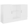 vidaXL Buffet Blanc 120x30,5x70 cm Bois d'ing&eacute;nierie