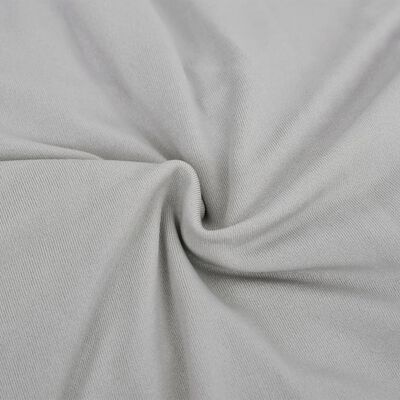 vidaXL Housse extensible de canapé Gris Jersey de polyester