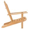 vidaXL Chaise Adirondack bois de teck solide