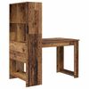 vidaXL Bureau Bois Ancien 122 x 67 x 145 cm Bois d'ing&eacute;nierie
