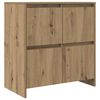 vidaXL Buffets 2 pcs ch&ecirc;ne artisanal 70 x 41 x 75 cm Bois d'ing&eacute;nierie