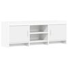 vidaXL Meuble TV 130 x 33 x 47 cm Blanc Bois d'ing&eacute;nierie