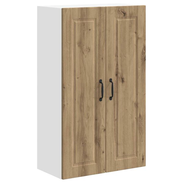 vidaXL Armoire de cuisine avec porte Ch&ecirc;ne artisanal 60 x 31 x 100 cm