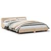 vidaXL Cadre de lit sans matelas 160x200 cm bois massif de pin