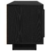 vidaXL Meuble TV Ch&ecirc;ne noir 102 x 35 x 45 cm Bois d'ing&eacute;nierie