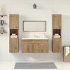 vidaXL Ensemble de meubles salle de bain 4 pcs bois d'ingénierie