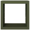 vidaXL Portant de bois de chauffage vert 60x40x60 cm acier